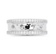 Rhodium Plated Sterling Silver with White CZ